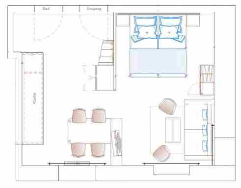 Appartement Katharina 2 Personen Hallein bei Salzburg